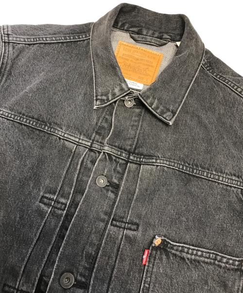 LEVI'S PReMIUM（リーバイス プレミアム）LEVI'S PReMIUM (リーバイスプレミアム) TYPEⅠトラッカージャケット ブラック サイズ:Lの古着・服飾アイテム