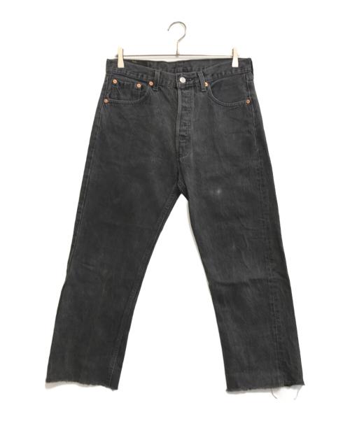LEVI'S（リーバイス）LEVI'S (リーバイス) 501 後染めブラックデニム ブラック サイズ:W33 L32の古着・服飾アイテム