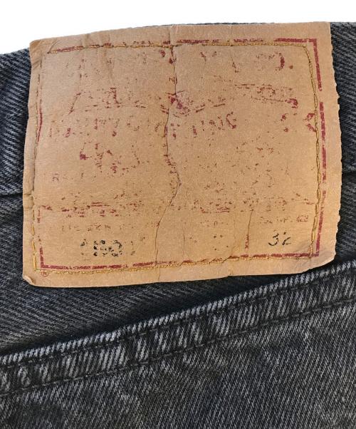 LEVI'S（リーバイス）LEVI'S (リーバイス) 501 後染めブラックデニム ブラック サイズ:W33 L32の古着・服飾アイテム