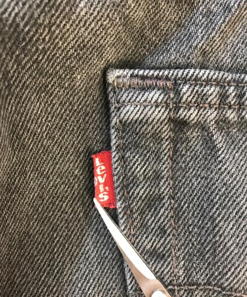 LEVI'S（リーバイス）LEVI'S (リーバイス) 501 後染めブラックデニム ブラック サイズ:W33 L32の古着・服飾アイテム