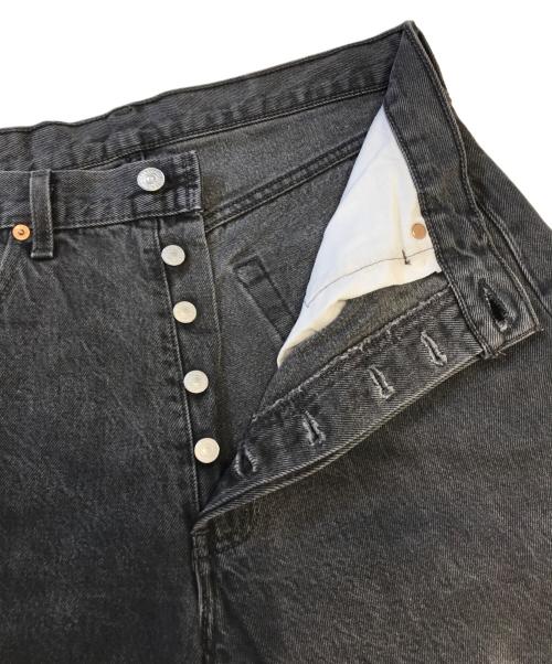 LEVI'S（リーバイス）LEVI'S (リーバイス) 501 後染めブラックデニム ブラック サイズ:W33 L32の古着・服飾アイテム