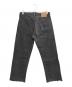 LEVI'S (リーバイス) 501 後染めブラックデニム ブラック サイズ:W33 L32：10000円