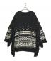 KTZ（ケーティーゼット）の古着「フリンジニット」｜ブラック