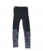 BERNHARD WILLHELMベルンハルト ウィルヘルム）の古着「スカルプリントスウェットパンツ」｜ブラック