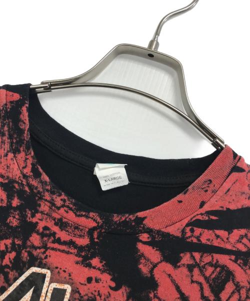 バンドTシャツ（バンドTシャツ）バンドTシャツ (バンドTシャツ) SLAYER(スレイヤー) バンドTシャツ レッド サイズ:X-LARGEの古着・服飾アイテム