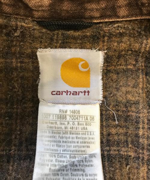 CarHartt（カーハート）CarHartt (カーハート) デトロイトジャケット ブラウン サイズ:Lの古着・服飾アイテム