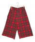stuka（ストゥーカ）の古着「コーデュロイチェックパンツ」｜レッド