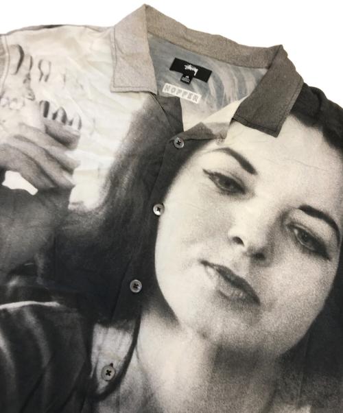 stussy（ステューシー）stussy (ステューシー) HOPPER SHIRT グレー サイズ:Mの古着・服飾アイテム