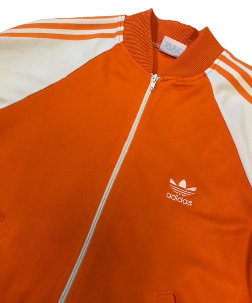 adidas（アディダス）adidas (アディダス) ATP型トラックジャケット ホワイト×オレンジ サイズ:Mの古着・服飾アイテム