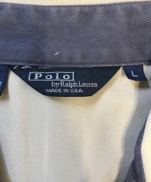 POLO RALPH LAUREN（ポロ・ラルフローレン）POLO RALPH LAUREN (ポロ・ラルフローレン) スイングトップ ベージュ サイズ:Lの古着・服飾アイテム