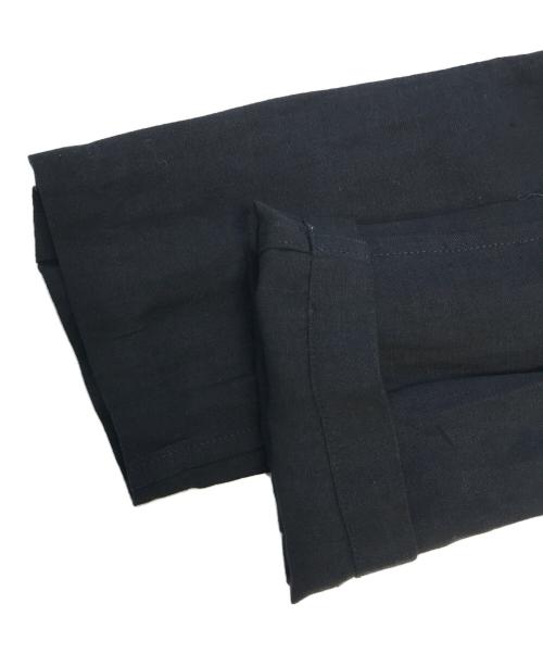 Yohji Yamamoto pour homme（ヨウジヤマモト プールオム）Yohji Yamamoto pour homme (ヨウジヤマモト プールオム) リネンジャケット ブラック サイズ:4の古着・服飾アイテム