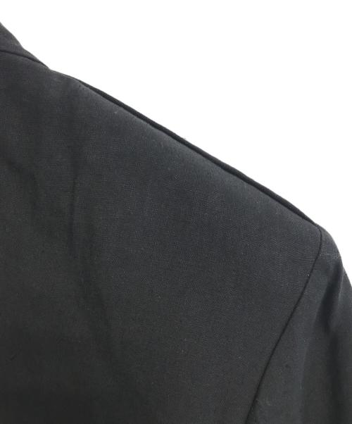 Yohji Yamamoto pour homme（ヨウジヤマモト プールオム）Yohji Yamamoto pour homme (ヨウジヤマモト プールオム) リネンジャケット ブラック サイズ:4の古着・服飾アイテム