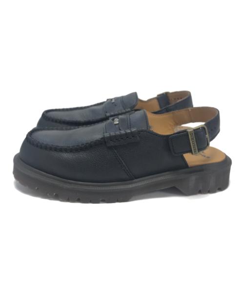 Dr.Martens（ドクターマーチン）Dr.Martens (ドクターマーチン) スリングバックローファー ブラック サイズ:UK7/US M8/US L9/EU41の古着・服飾アイテム