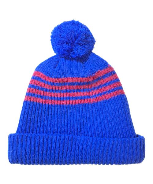 SUPREME（シュプリーム）SUPREME (シュプリーム) 4-Stripe Loose Gauge Beanie ブルーの古着・服飾アイテム