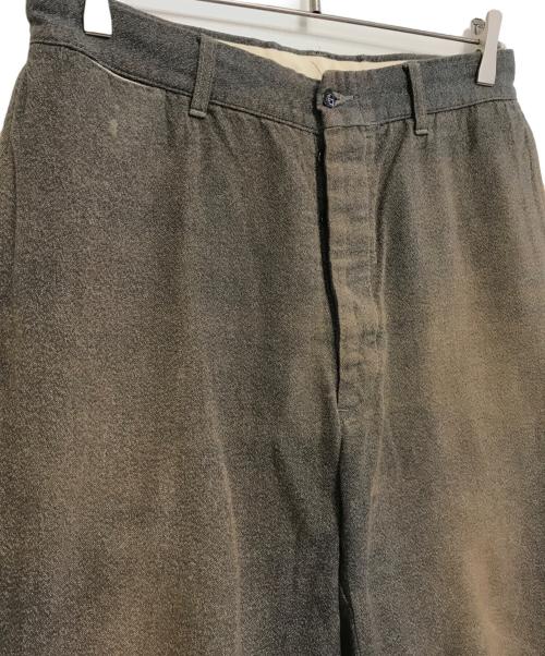 ATLAST & CO（アットラスト）ATLAST & CO (アットラスト) ブラックシャンブレーパンツ ブラック サイズ:32の古着・服飾アイテム