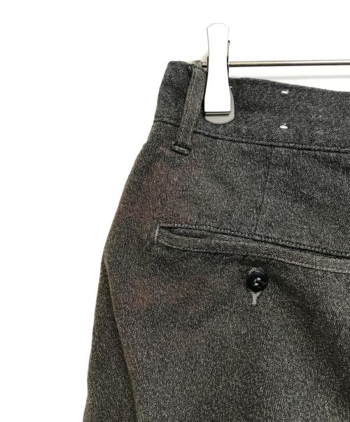 ATLAST & CO（アットラスト）ATLAST & CO (アットラスト) ブラックシャンブレーパンツ ブラック サイズ:32の古着・服飾アイテム