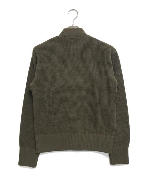 BUTCHER PRODUCTS（ブッチャープロダクツ）BUTCHER PRODUCTS (ブッチャープロダクツ) ジープセーターニット オリーブ サイズ:36の古着・服飾アイテム