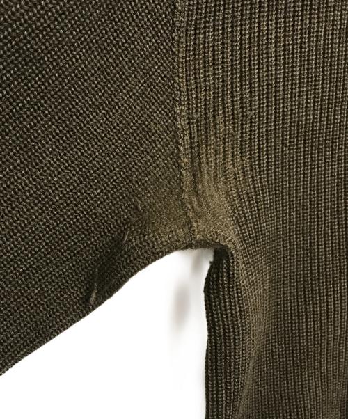 BUTCHER PRODUCTS（ブッチャープロダクツ）BUTCHER PRODUCTS (ブッチャープロダクツ) ジープセーターニット オリーブ サイズ:36の古着・服飾アイテム