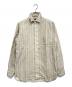 ATLAST & CO（アットラスト）の古着「マチ付きシャツ」｜ベージュ