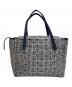 TORY BURCH (トリーバーチ) トートバッグ ネイビー：6000円