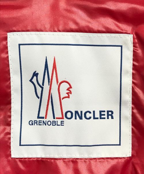 MONCLER GRENOBLE（モンクレール グルノーブル）MONCLER GRENOBLE (モンクレール グルノーブル) ヘリンボーン ダウンジャケット グレー サイズ:2の古着・服飾アイテム