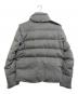 MONCLER GRENOBLE (モンクレール グルノーブル) ヘリンボーン ダウンジャケット グレー サイズ:2：30000円
