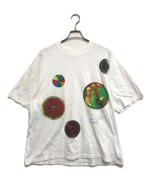 Hanes（ヘインズ）Hanes (ヘインズ) アートTシャツ ホワイト サイズ:XLの古着・服飾アイテム