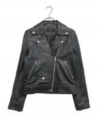 UNITED TOKYOユナイテッドトーキョー）の古着「レザーライダースジャケット」｜ブラック