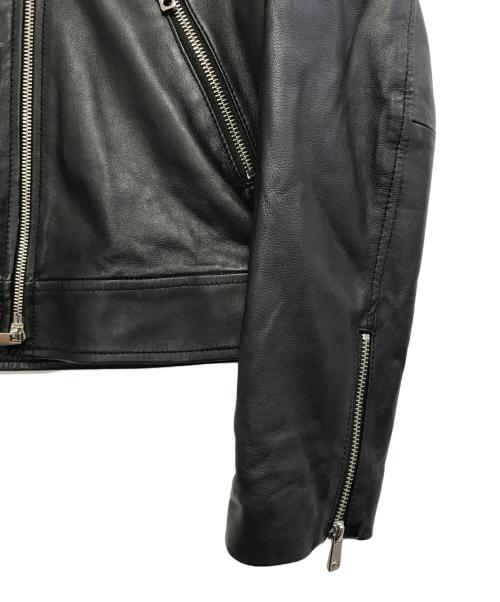 UNITED TOKYO（ユナイテッドトーキョー）UNITED TOKYO (ユナイテッドトーキョー) レザーライダースジャケット ブラック サイズ:2の古着・服飾アイテム