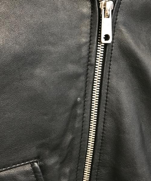 UNITED TOKYO（ユナイテッドトーキョー）UNITED TOKYO (ユナイテッドトーキョー) レザーライダースジャケット ブラック サイズ:2の古着・服飾アイテム