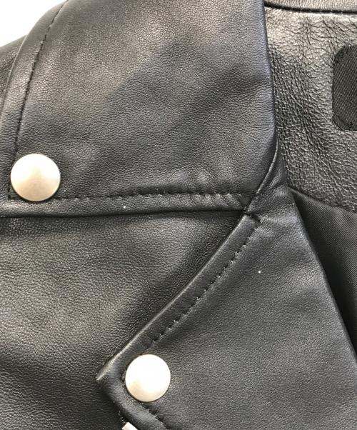 UNITED TOKYO（ユナイテッドトーキョー）UNITED TOKYO (ユナイテッドトーキョー) レザーライダースジャケット ブラック サイズ:2の古着・服飾アイテム