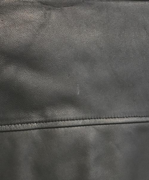 UNITED TOKYO（ユナイテッドトーキョー）UNITED TOKYO (ユナイテッドトーキョー) レザーライダースジャケット ブラック サイズ:2の古着・服飾アイテム