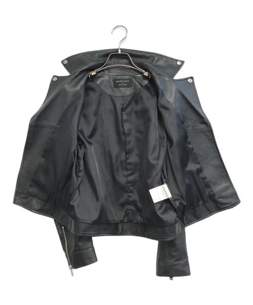UNITED TOKYO（ユナイテッドトーキョー）UNITED TOKYO (ユナイテッドトーキョー) レザーライダースジャケット ブラック サイズ:2の古着・服飾アイテム