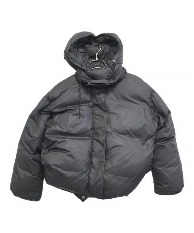 AcneStudios ダウンジャケット Acne Studios - ロゴジッパージャケット - ブラック