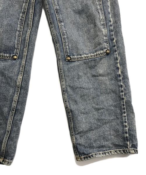 THUG CLUB（サグ クラブ）THUG CLUB (サグ クラブ) DOUBLE KNEE DENIM PANT インディゴ サイズ:1の古着・服飾アイテム
