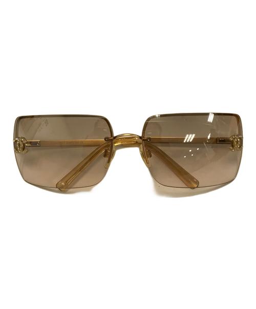 CHANEL（シャネル）CHANEL (シャネル) サングラス ゴールド サイズ:62□15-120の古着・服飾アイテム