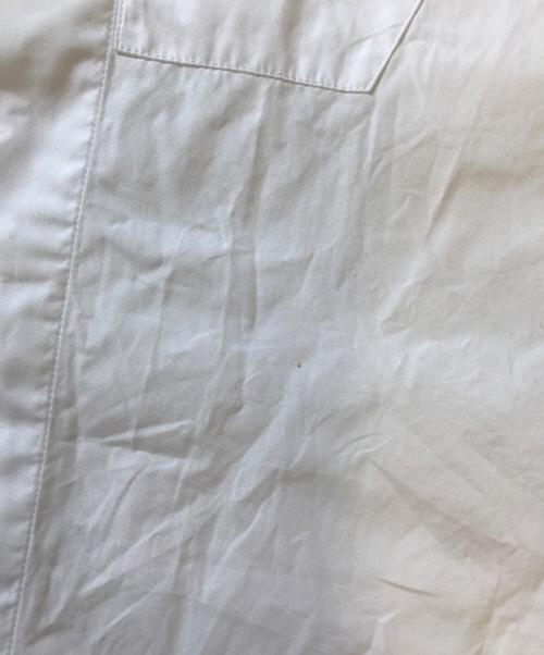 JIL SANDER（ジルサンダー）JIL SANDER (ジルサンダー) 半袖バンドカラーシャツ ホワイト サイズ:41/16の古着・服飾アイテム