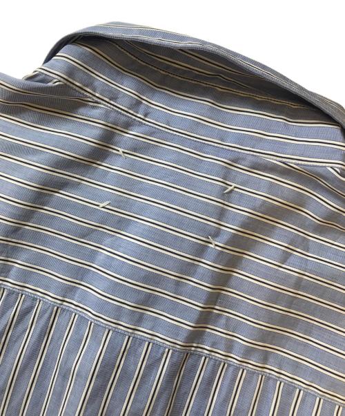 Maison Margiela（メゾンマルジェラ）Maison Margiela (メゾンマルジェラ) オーバーサイズストライプシャツ スカイブルー サイズ:39の古着・服飾アイテム