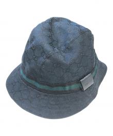 GUCCI（グッチ）の古着「GG柄バケットハット」｜ブラック