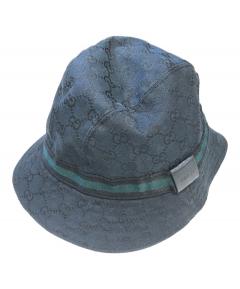 中古・古着通販】GUCCI (グッチ) GG総柄ポロシャツ ブルー サイズ:XS