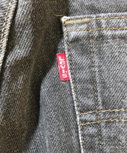 LEVI'S（リーバイス）LEVI'S (リーバイス) 先染めブラックデニム ブラック サイズ:W31 L34の古着・服飾アイテム