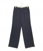 DRIES VAN NOTENドリスヴァンノッテン）の古着「ワイドパンツ」｜ネイビー