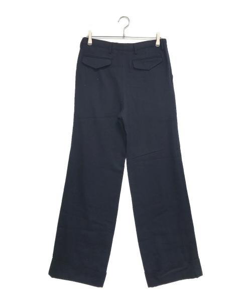 DRIES VAN NOTEN（ドリスヴァンノッテン）DRIES VAN NOTEN (ドリスヴァンノッテン) ワイドパンツ ネイビー サイズ:48の古着・服飾アイテム