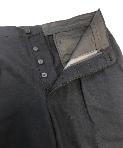 DRIES VAN NOTEN（ドリスヴァンノッテン）DRIES VAN NOTEN (ドリスヴァンノッテン) ワイドパンツ ネイビー サイズ:48の古着・服飾アイテム