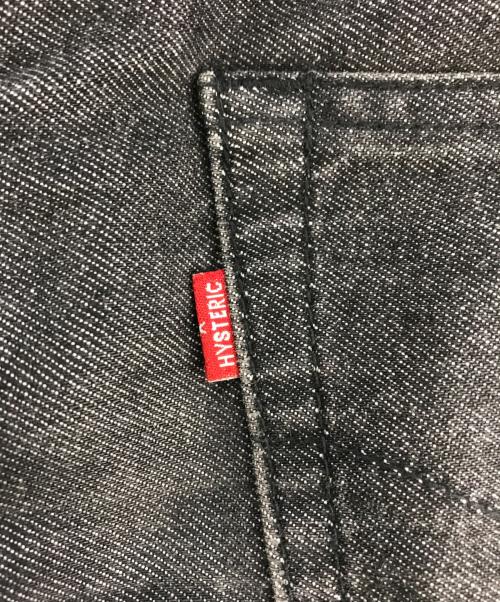 Hysteric Glamour（ヒステリックグラマー）Hysteric Glamour (ヒステリックグラマー) スクラッチフレアデニム ブラック サイズ:30の古着・服飾アイテム