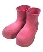 BOTTEGA VENETAボッテガベネタ）の古着「THE PUDDLE BOOTS」｜ショッキングピンク