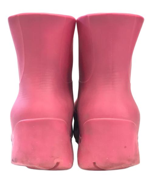 BOTTEGA VENETA（ボッテガベネタ）BOTTEGA VENETA (ボッテガベネタ) THE PUDDLE BOOTS ショッキングピンク サイズ:41の古着・服飾アイテム