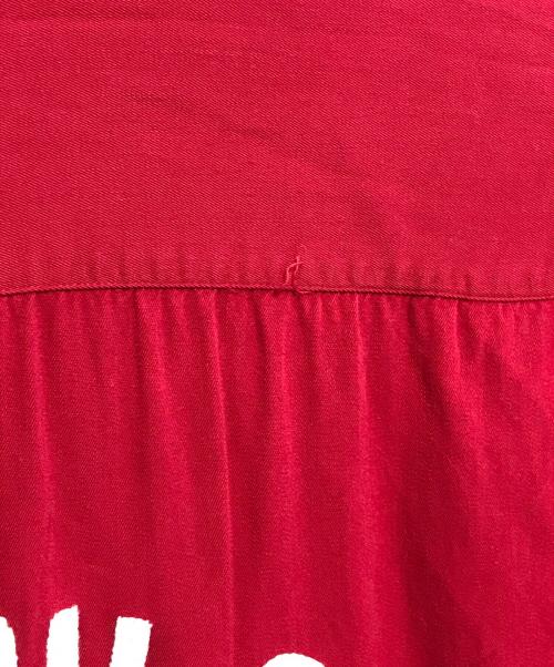 dunhill（ダンヒル）dunhill (ダンヒル) ボーリングシャツ レッド サイズ:表記なしの古着・服飾アイテム