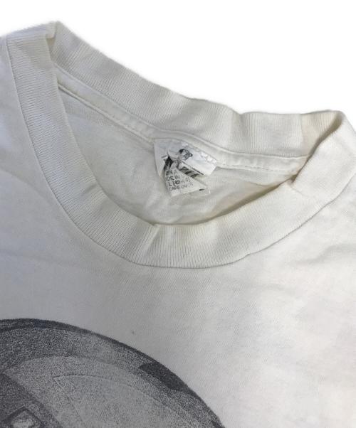 ANDAZIA（アンダジア）ANDAZIA (アンダジア) 両面プリントアートＴシャツ ホワイト サイズ:Lの古着・服飾アイテム