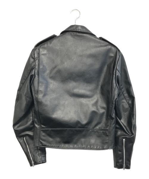 Schott（ショット）Schott (ショット) ダブルライダースジャケット ブラック サイズ:38の古着・服飾アイテム